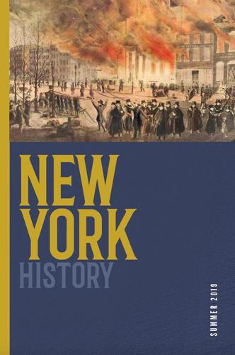 New York History journal cover